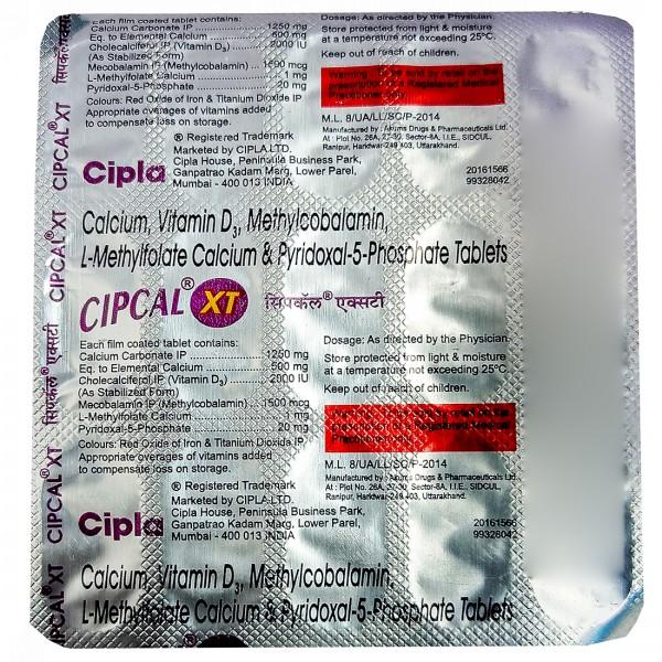Cipcal XT Tablet (15 Tab)