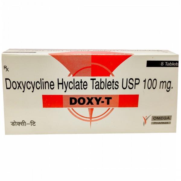 Doxy T 100 mg Tablet (8 Tab)