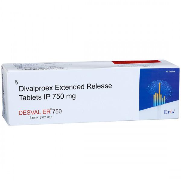 Desval ER 750 mg Tablet (10 Tab)