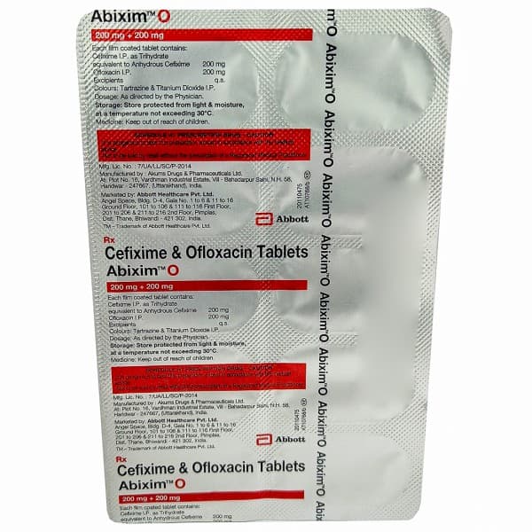 Abixim O Tablet (10 Tab)
