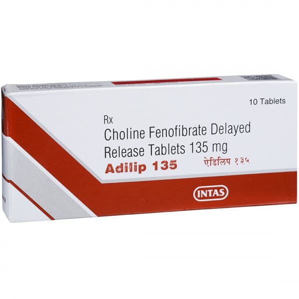 Adilip 135 mg Tablet (10 Tab)