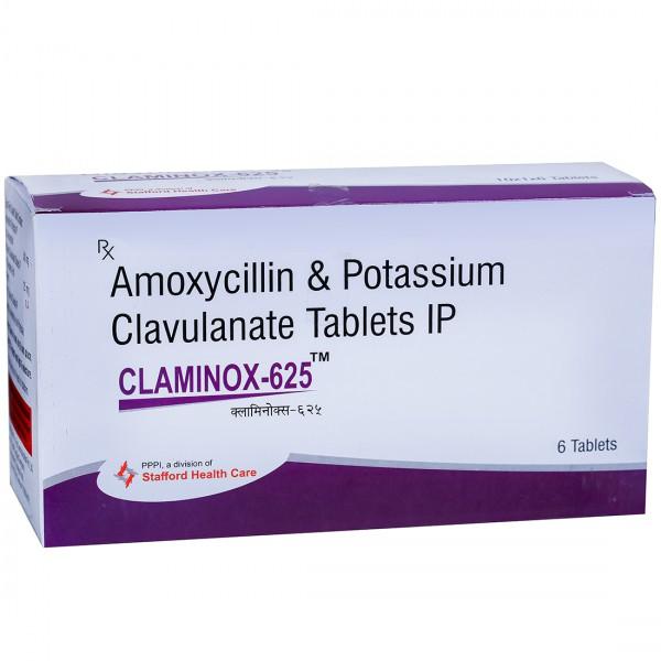 Claminox 625 mg Tablet (6 Tab)