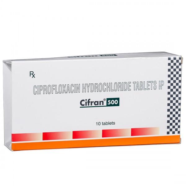 Cifran 500 mg Tablet (10 Tab)
