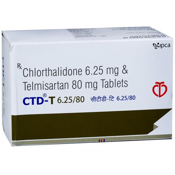 Ctd T 6.25/80 mg Tablet (15 Tab)