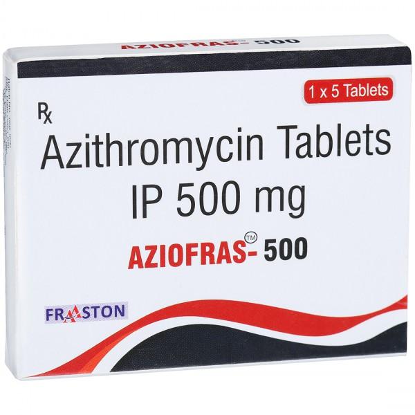 Aziofras 500 mg Tablet (5 Tab)