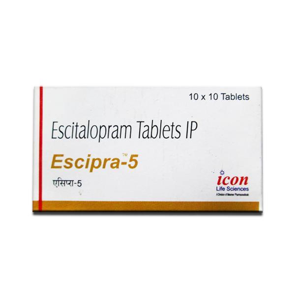 Escipra 5 mg Tablet (10 Tab)