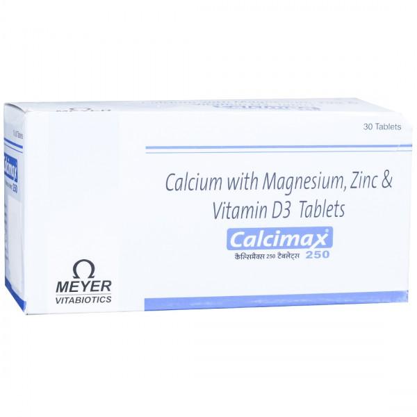 Calcimax 250 mg Tablet (30 Tab)