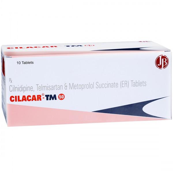 Cilacar TM 50 mg Tablet (10 Tab)
