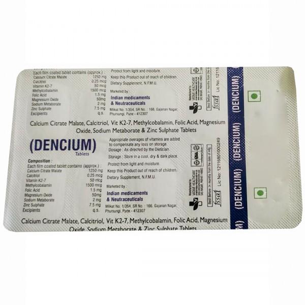 Dencium 10 Tablets