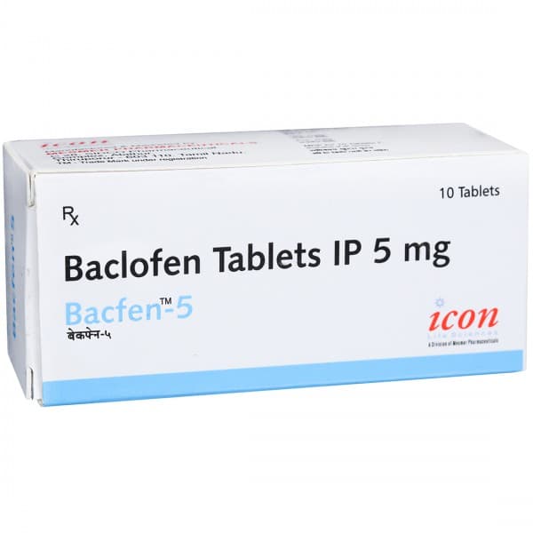 Bacfen 5 mg Tablet (10 Tab)