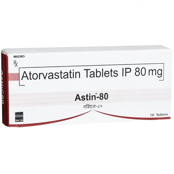 Astin 80 mg Tablet (10 Tab)