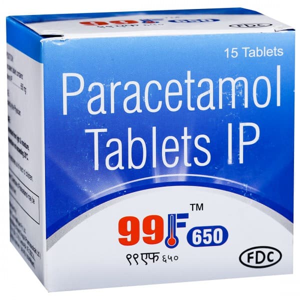 99F 650 mg 15 Tablets