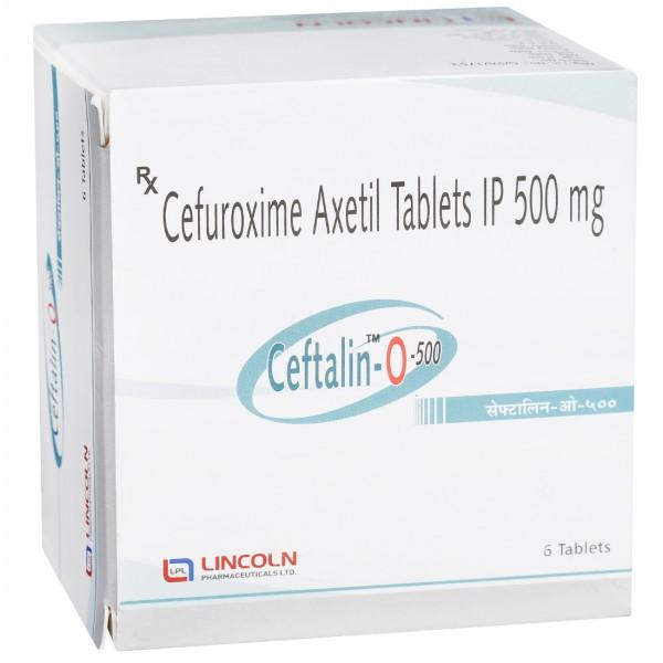 Ceftalin O 500 mg Tablet (6 Tab)