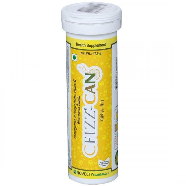 Cfizz Can (Lemon Flavour) 14 Effervescent Tablets