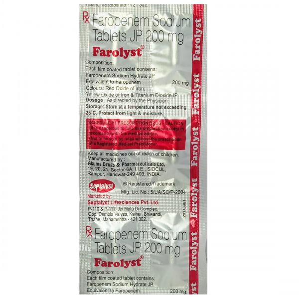Farolyst 200 mg Tablet (6 Tab)