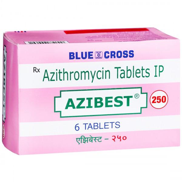 Azibest 250 mg Tablet (6 Tab)
