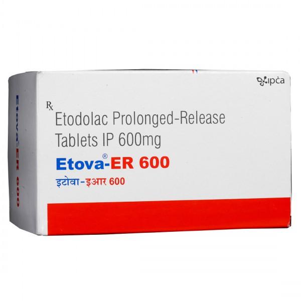Etova ER 600 mg Tablet (10 Tab)