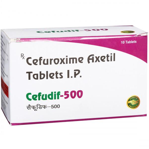 Cefudif 500 mg Tablet (10 Tab)