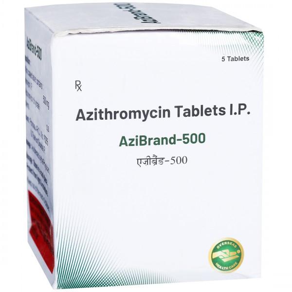 Azibrand 500 mg Tablet (5 Tab)