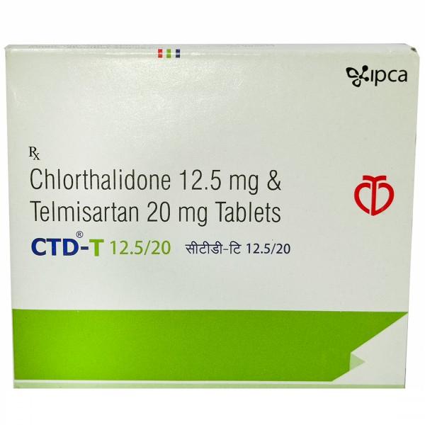 Ctd T 12.5/20 mg Tablet (15 Tab)