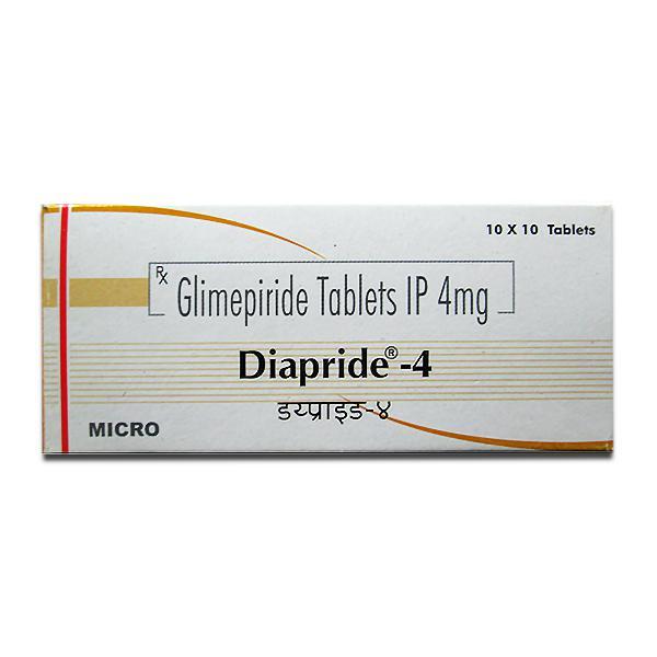 Diapride 4 mg Tablet (10 Tab)