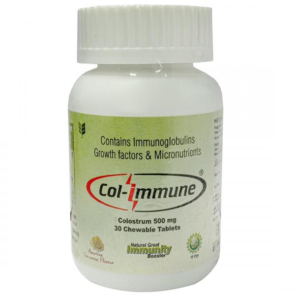 Col Immune (American Ice Cream Flavour) 30 Chewable Tablets