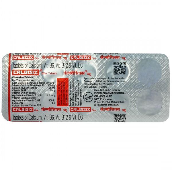 Calbisix Chu Tablet (10 Tab)
