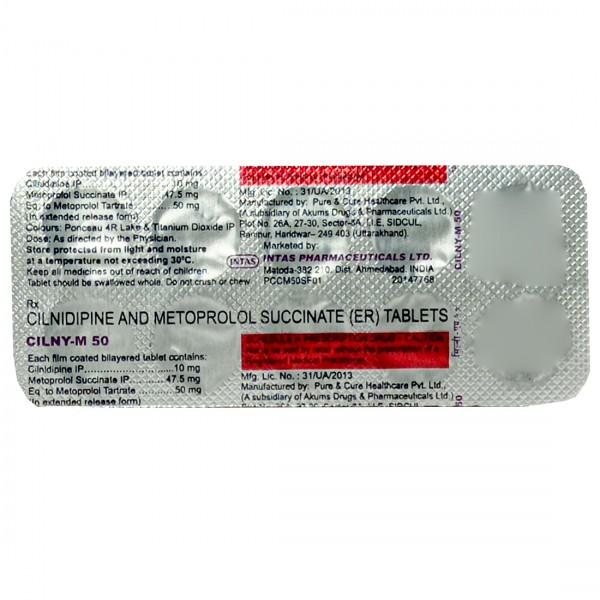 Cilny M 50 mg Tablet (10 Tab)