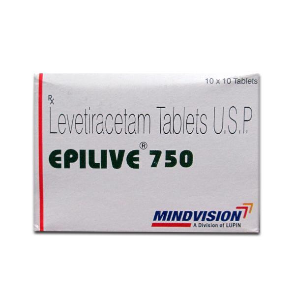 Epilive 750 mg Tablet (10 Tab)
