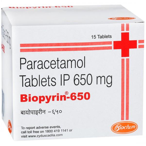 Biopyrin 650 mg 15 Tablets
