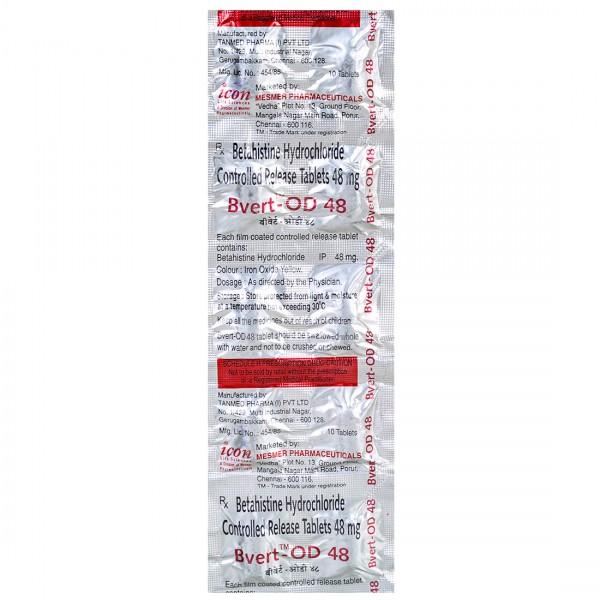 Bvert OD 48 mg Tablet (10 Tab)