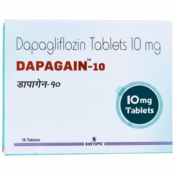 Dapagain 10 mg Tablet (15 Tab)