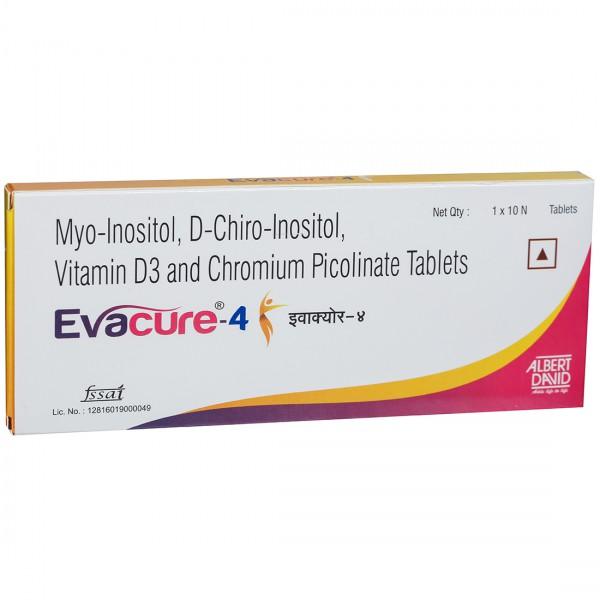 Evacure 4 10 Tablets
