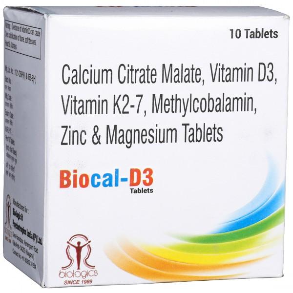Biocal D3 10 Tablets