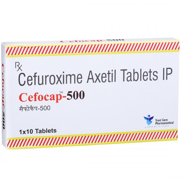 Cefocap 500 mg Tablet (10 Tab)