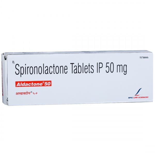 Aldactone 50 mg Tablet (15 Tab)