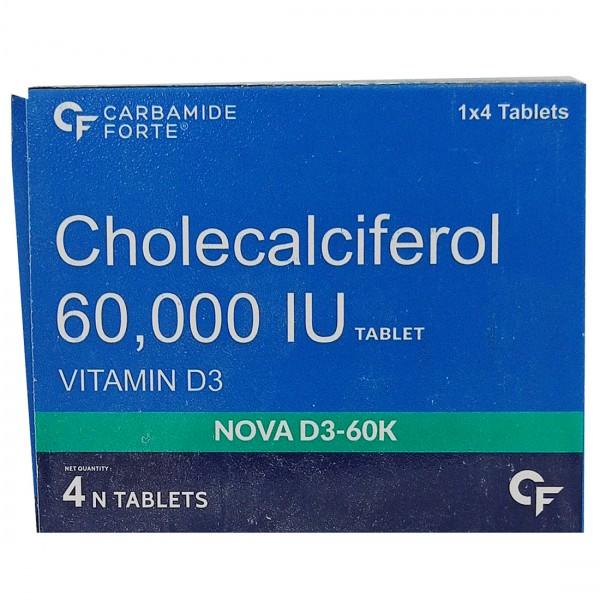 Carbamide Forte Nova D3 60K 4 Tablets