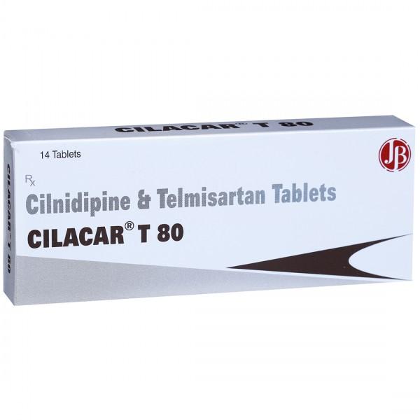 Cilacar T 80 mg Tablet (14 Tab)