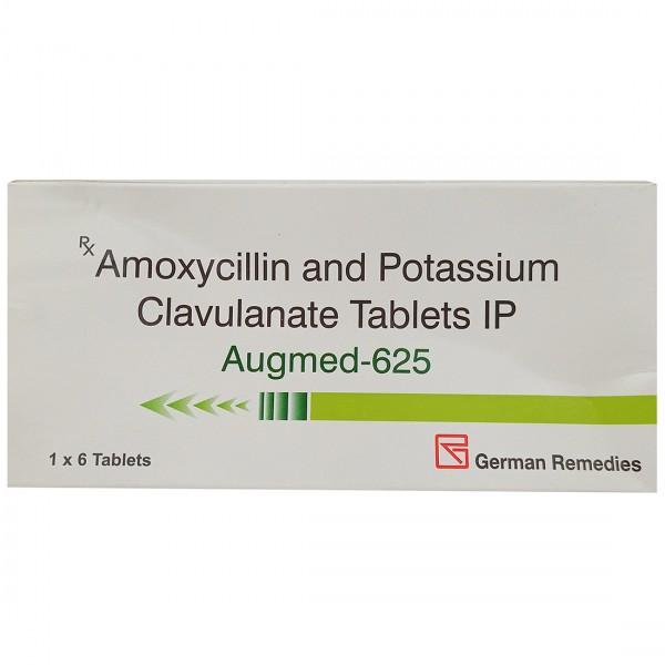 Augmed 625 mg Tablet (6 Tab)