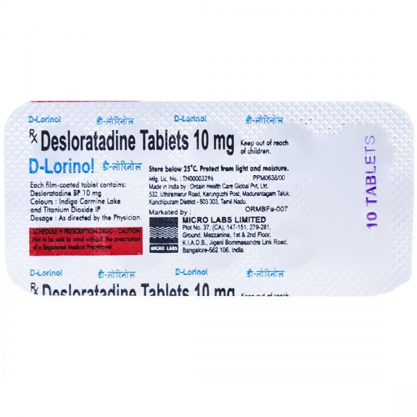 D Lorinol Tablet (10 Tab)