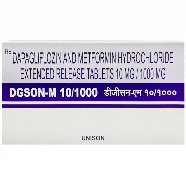 Dgson M 10/1000 mg Tablet (10 Tab)
