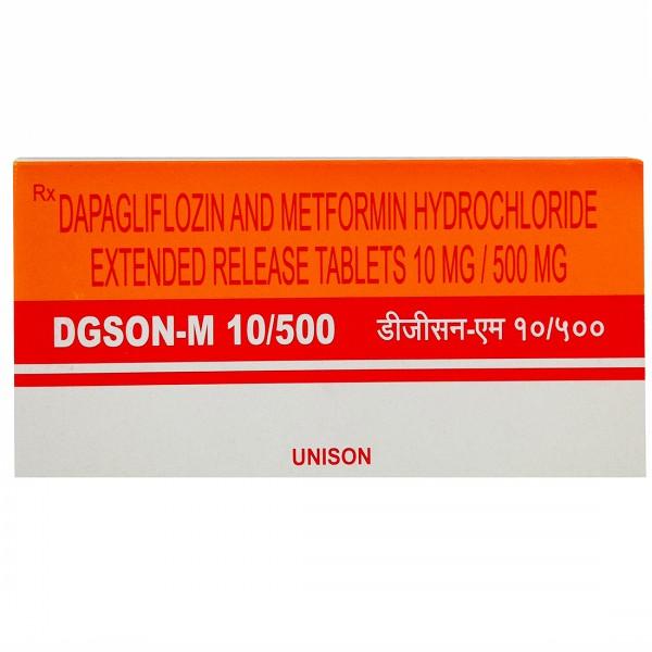 Dgson M 10/500 mg Tablet (10 Tab)