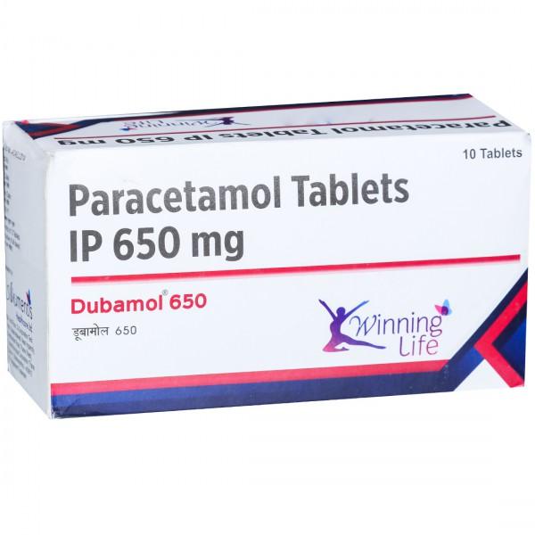Dubamol 650 10 Tablets