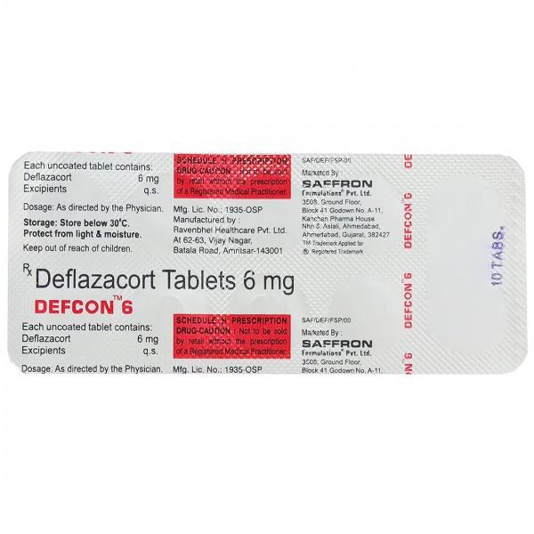Defcon 6 mg Tablet (10 Tab)