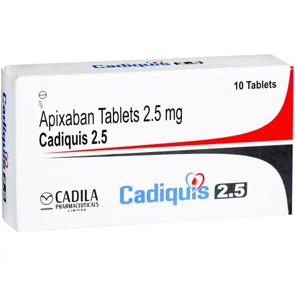 Cadiquis 2.5 mg Tablet (10 Tab)