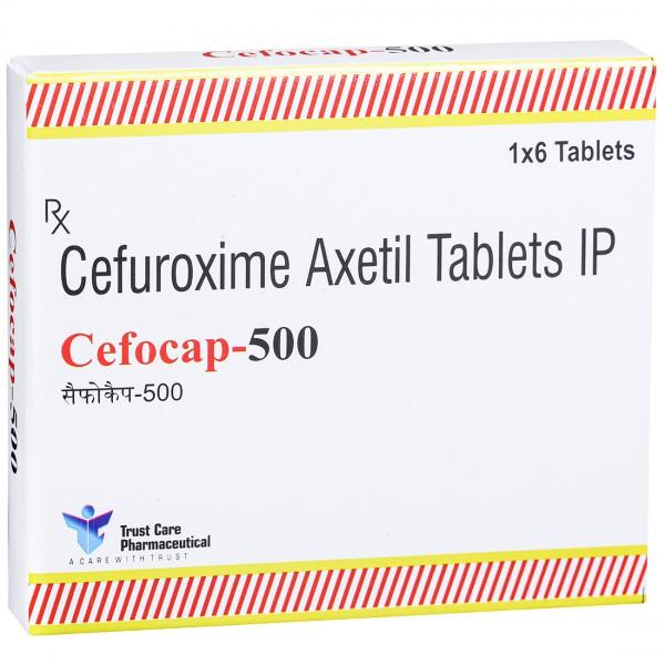 Cefocap 500 mg Tablet (6 Tab)