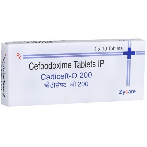 Cadiceft O 200 mg Tablet (10 Tab)