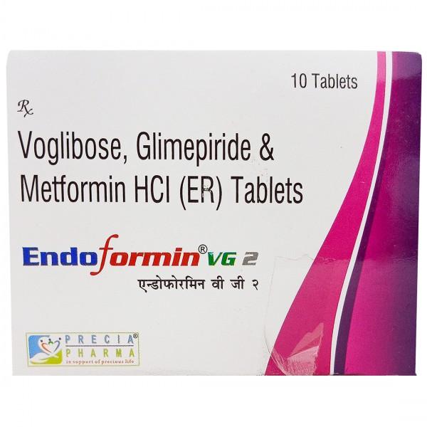 Endoformin VG 2 mg Tablet (10 Tab)