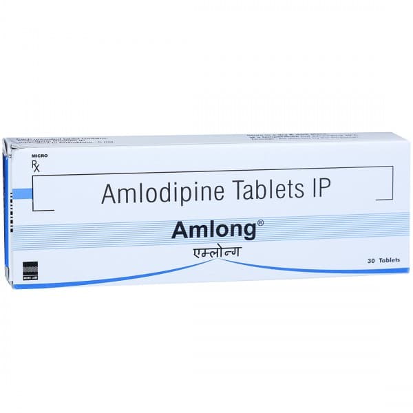Amlong 5 mg Tablet (30 Tab)