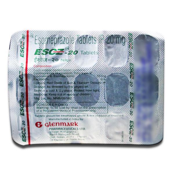 Esoz 20 mg Tablet (15 Tab)